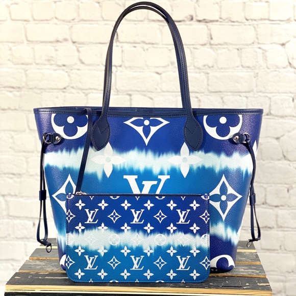 Louis Vuitton Handbags - Louis Vuitton Escale Neverfull MM Blue